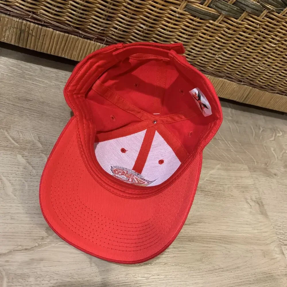 Orlando Rage XFL Red Embroidered Baseball Hat Adjustable NEW Xtreme Football